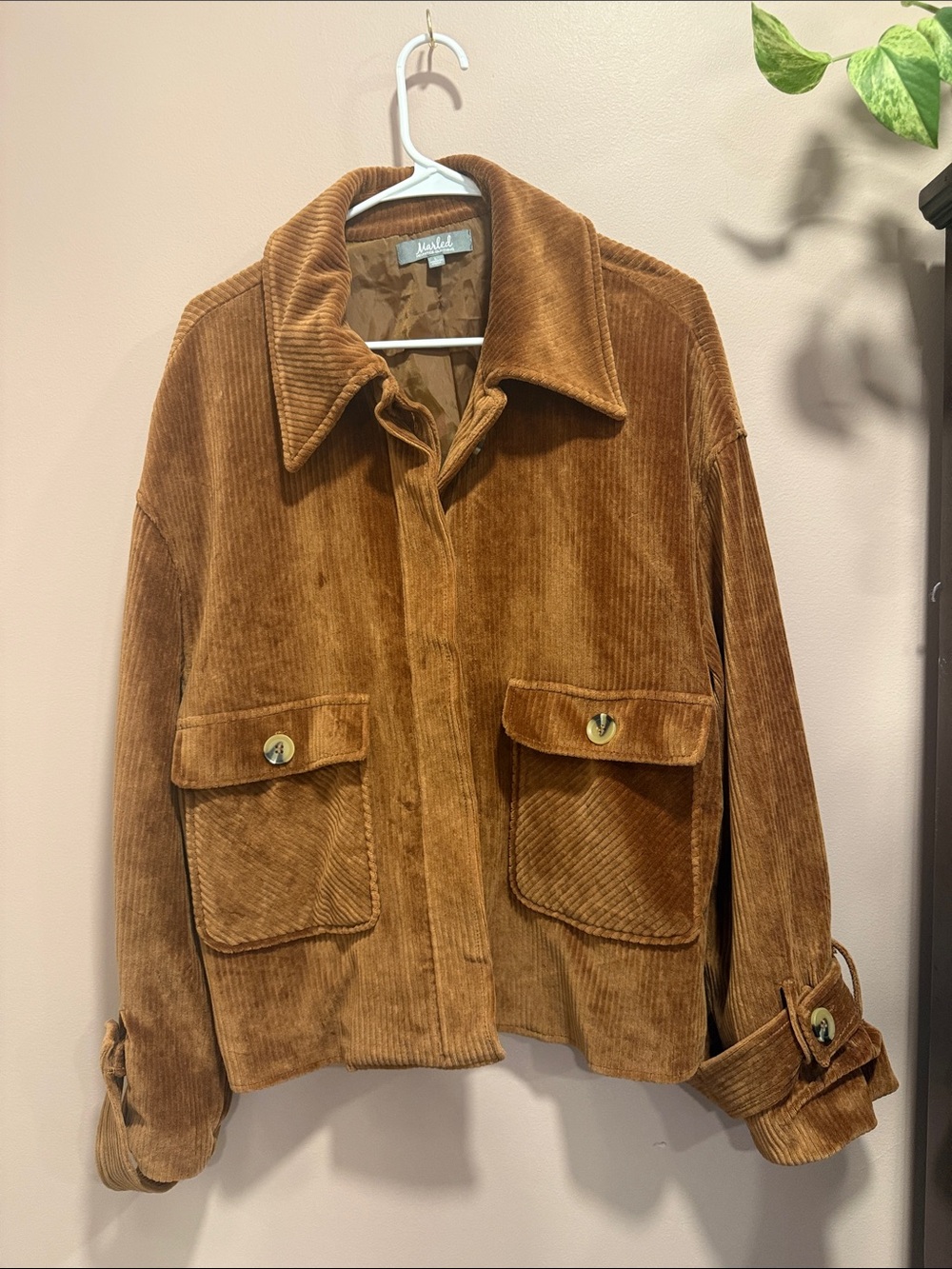 Corduroy Teddy Jacket